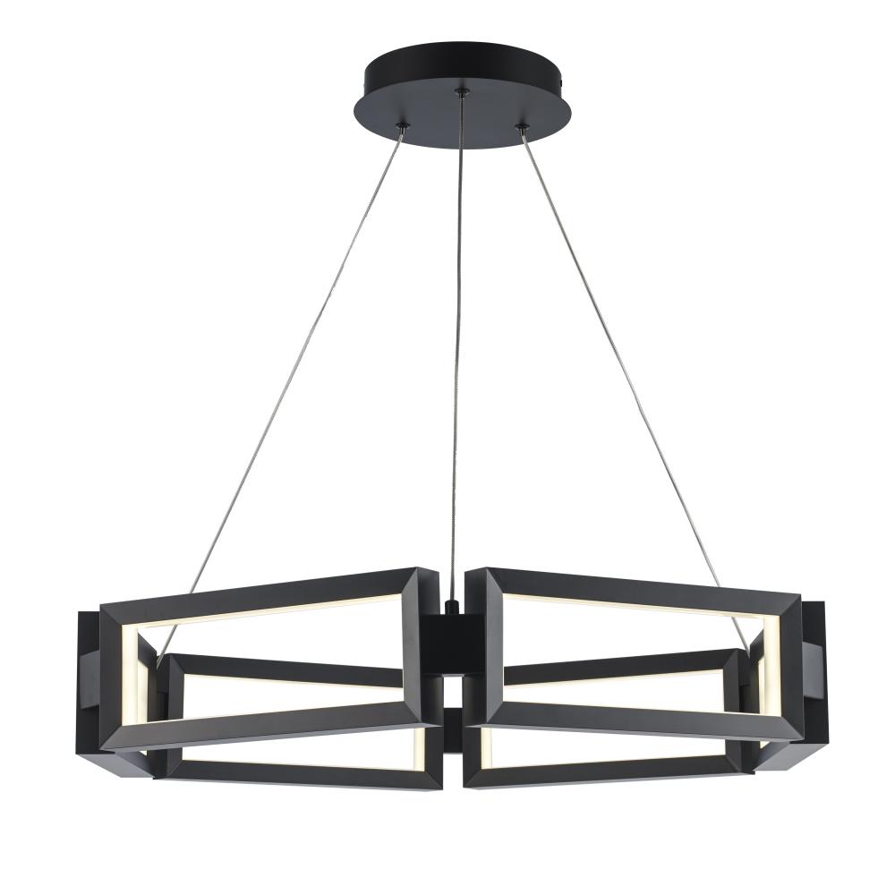30" LED PENDANT-RECTANGLE LINK
